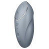 Satisfyer Stimulateur de Clitoris Tap & Climax 1 Gris Clair